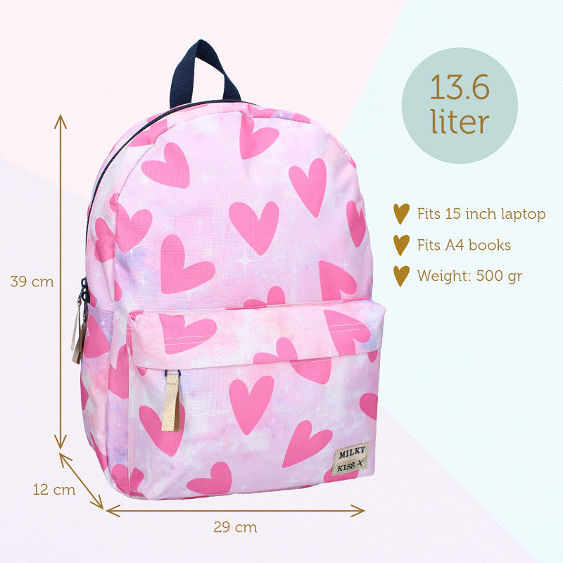 Mochila Milky Kiss Bold Style 39 cm - BONECADA