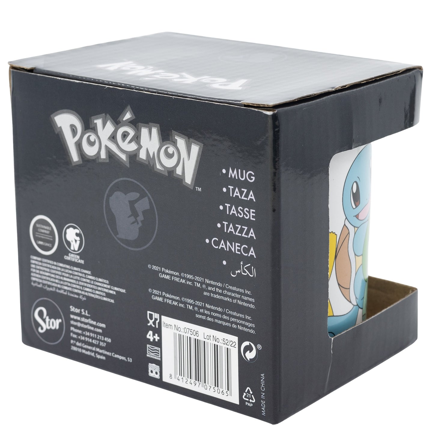 Caneca cerâmica Pokemon dancers
