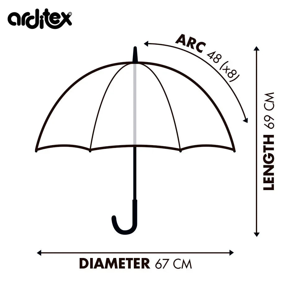 Guarda-chuva Patrulha Pata Skye - 2 cores - BONECADA