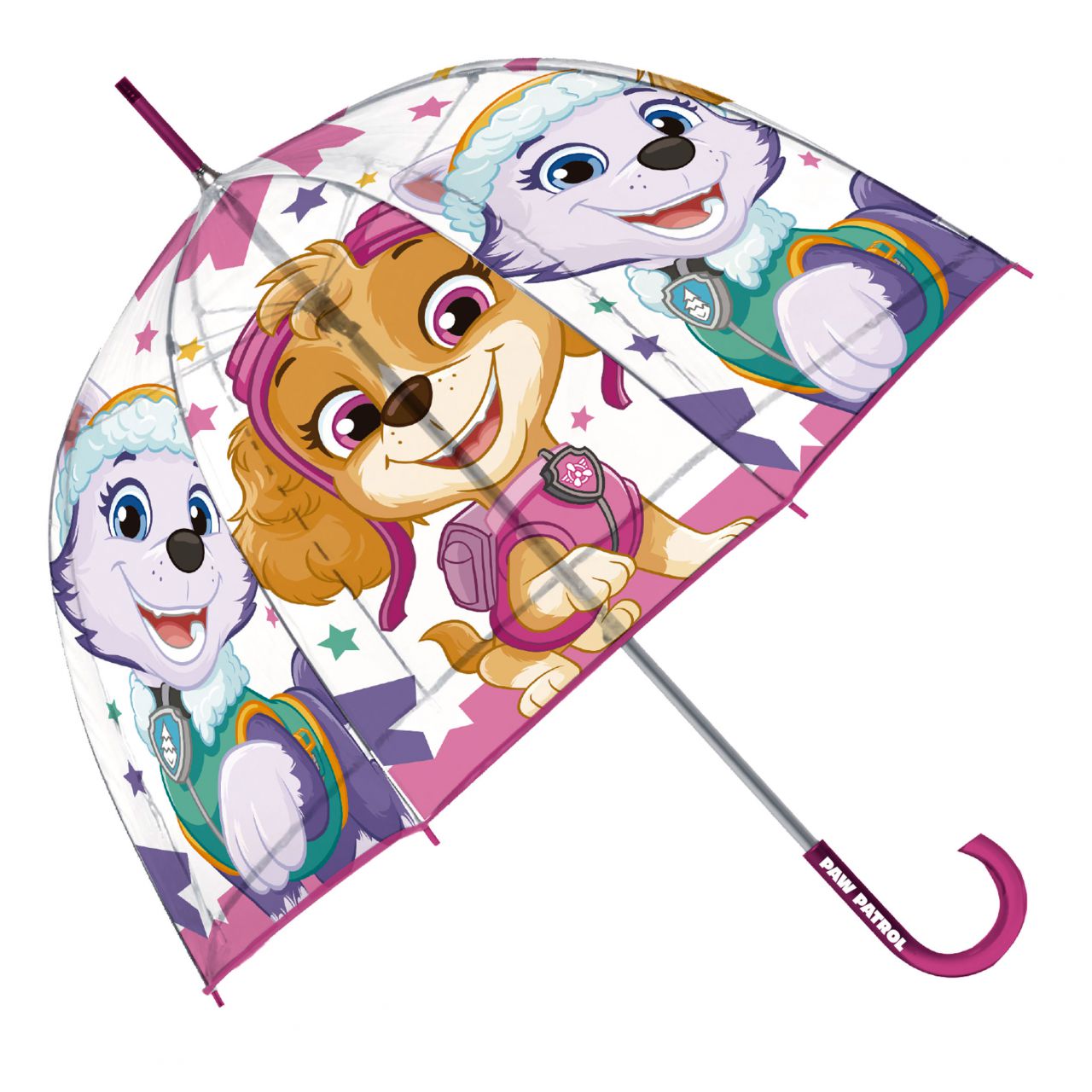 Guarda-chuva Patrulha Pata Skye - 2 cores - BONECADA