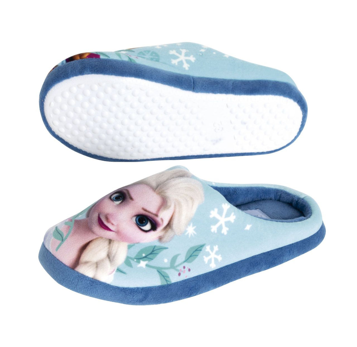 Chinelos de casa Frozen Anna e Elsa com Sola Resistente