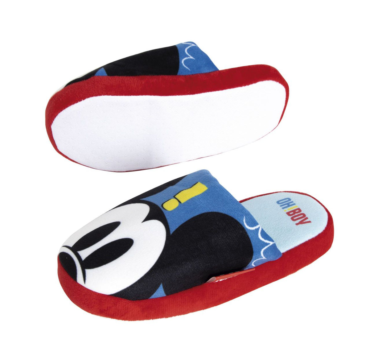 Chinelos de Casa Mickey Oh boy (sola têxtil)
