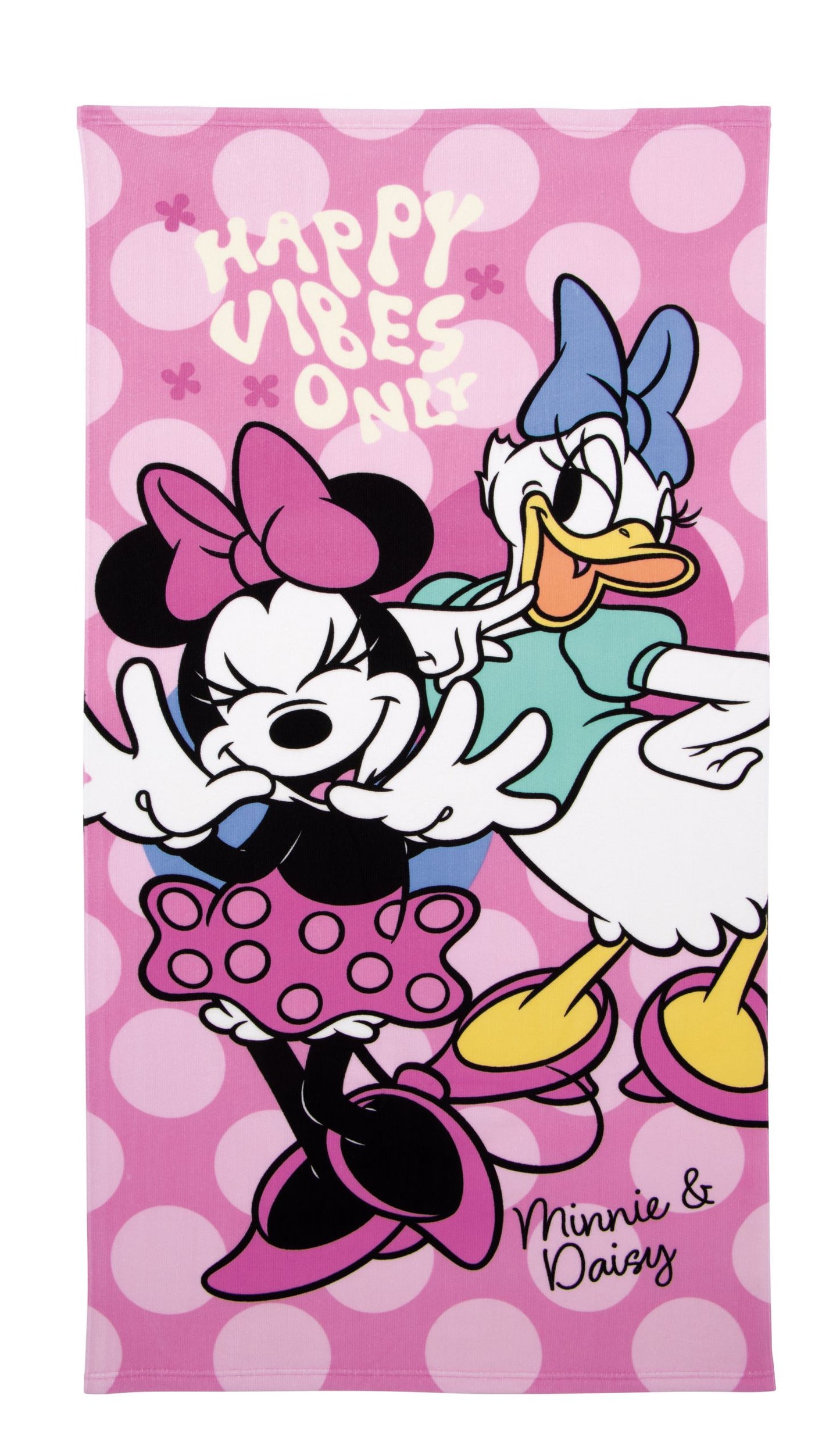 Toalha praia microfibra Minnie e Margarida