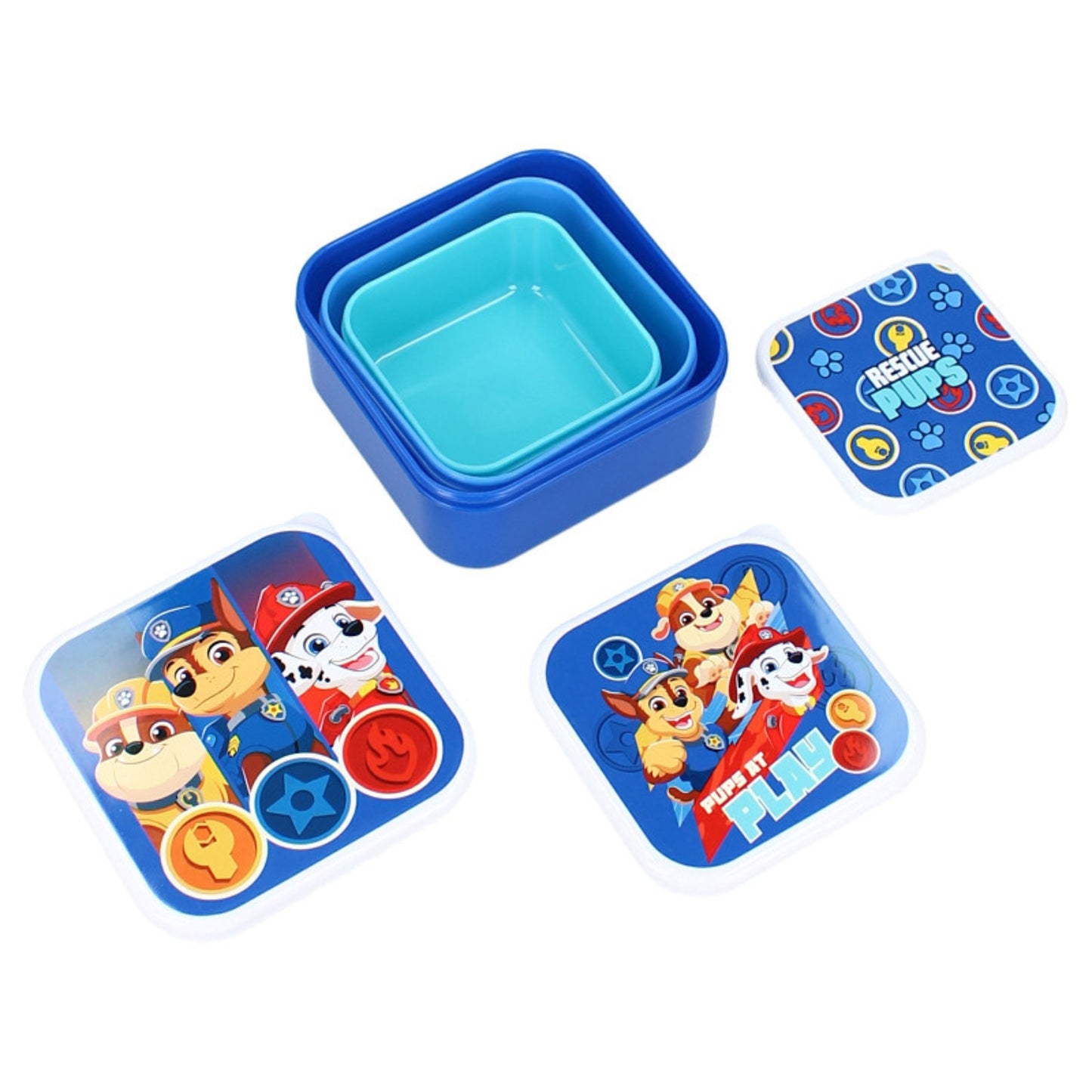 3 Caixas snacks Patrulha Pata
