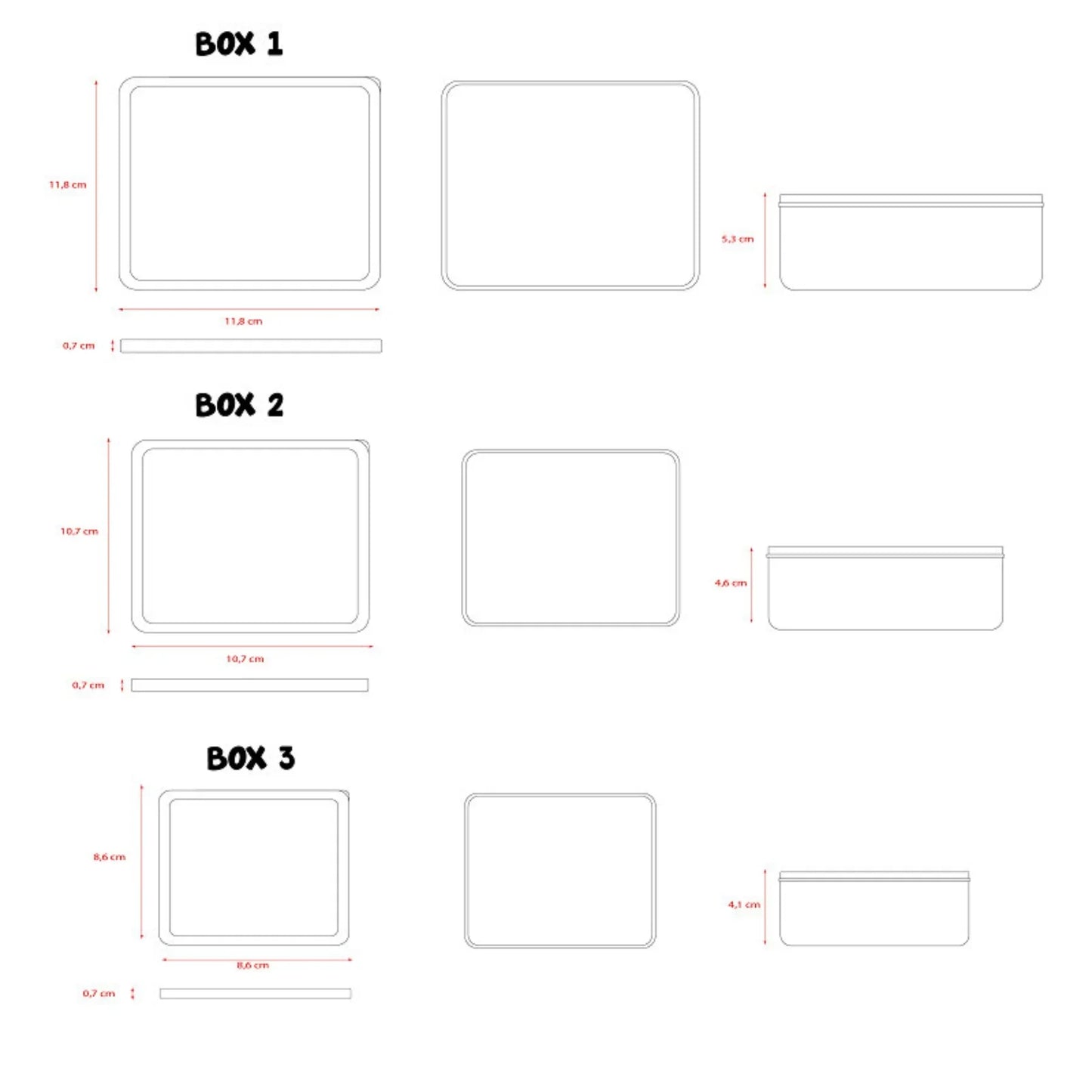3 Caixas snacks Patrulha Pata - BONECADA