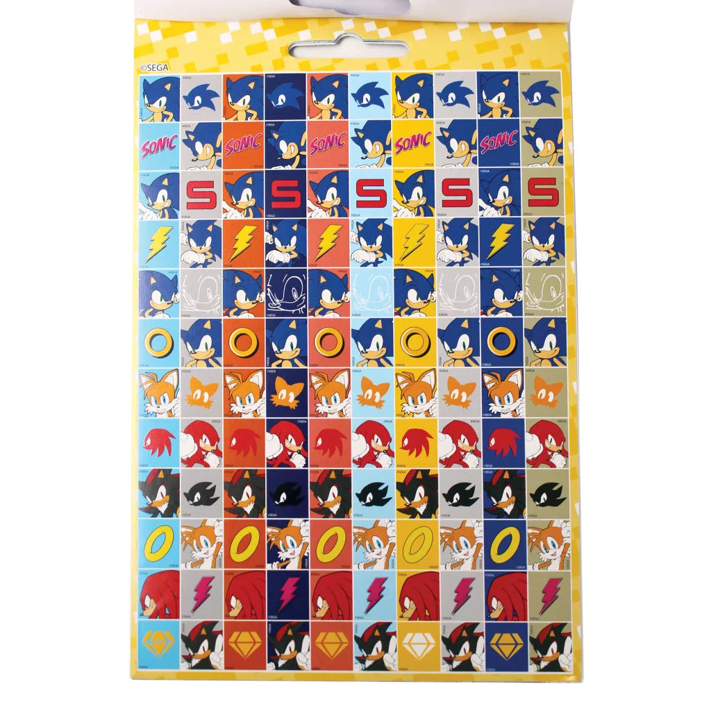 600 Autocolantes Sonic squad