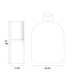 Mochila pré-escolar Gabby Dollhouse Fluffy Friends - BONECADA