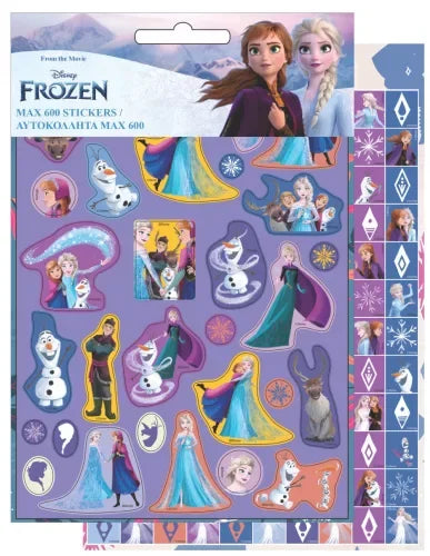 600 Autocolantes Frozen - BONECADA