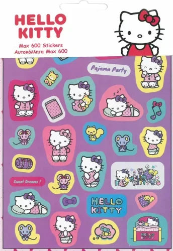 600 Autocolantes Hello Kitty - BONECADA