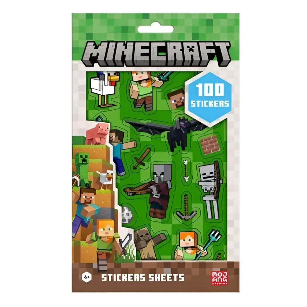 Autocolantes Minecraft Boom 5 folhas