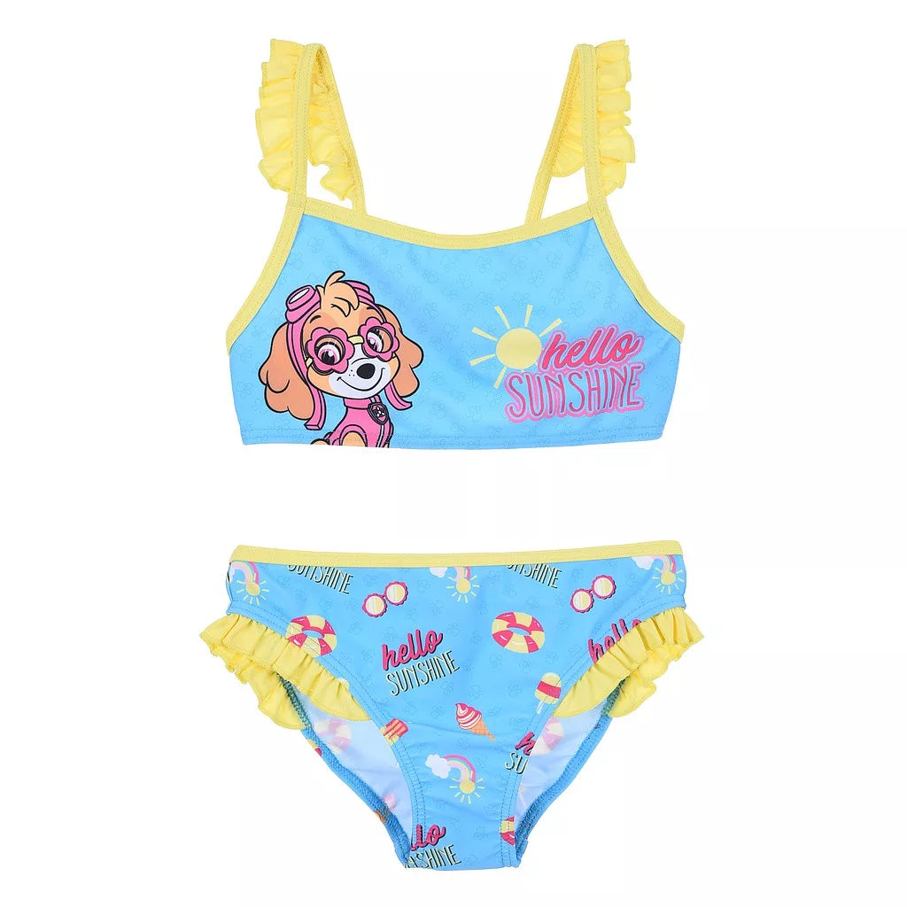 Bikini Patrulha Pata Azul/Rosa