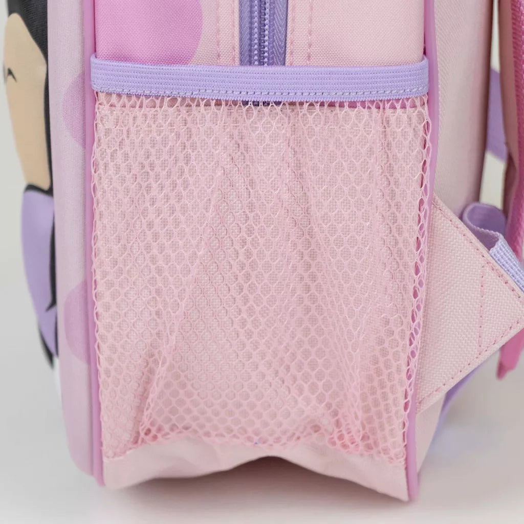 Mochila creche ou pré-escolar Minnie Purple 31 cm