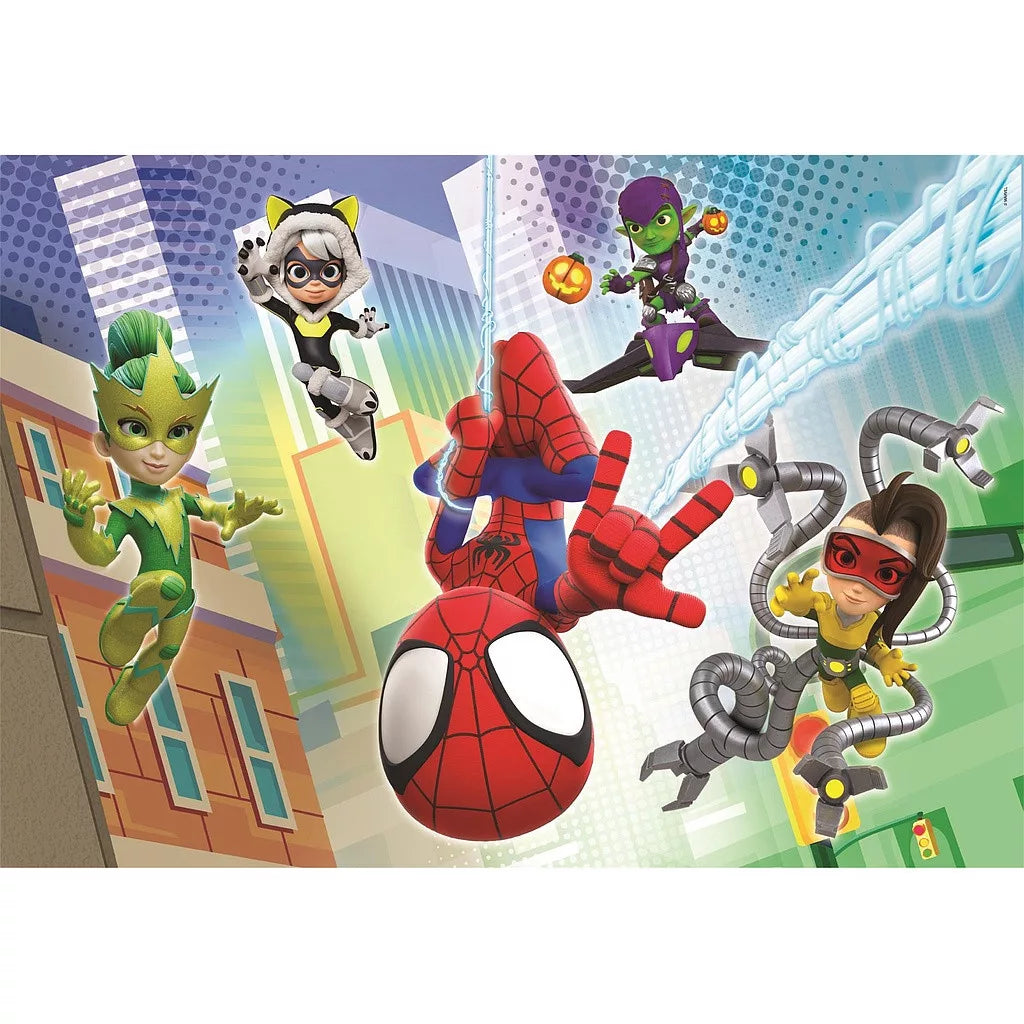 Puzzle 2x60 peças Spidey