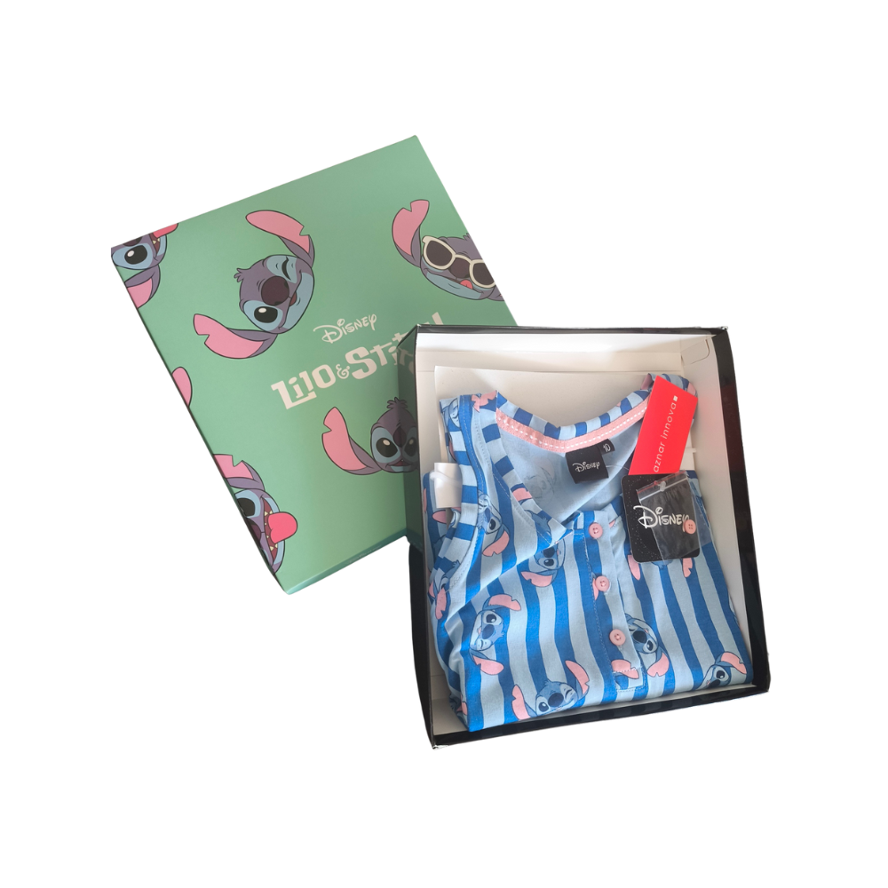 Camisa de Dormir Stitch (6-16 anos)