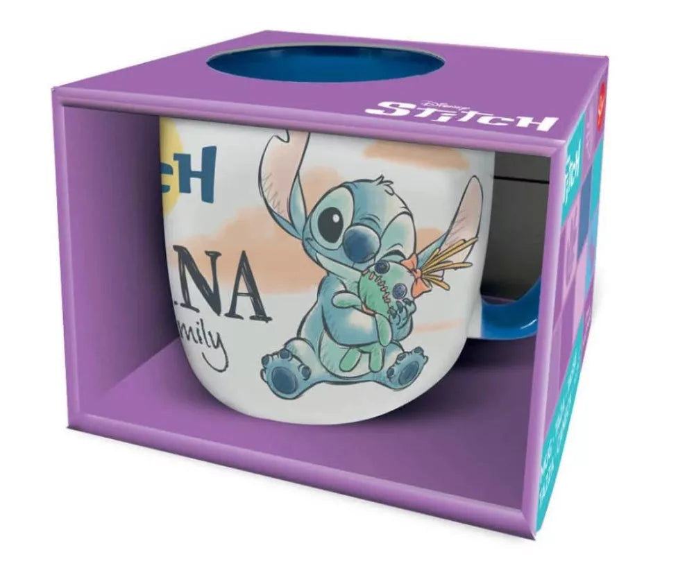 Caneca Stitch Ohana 400 ml - BONECADA