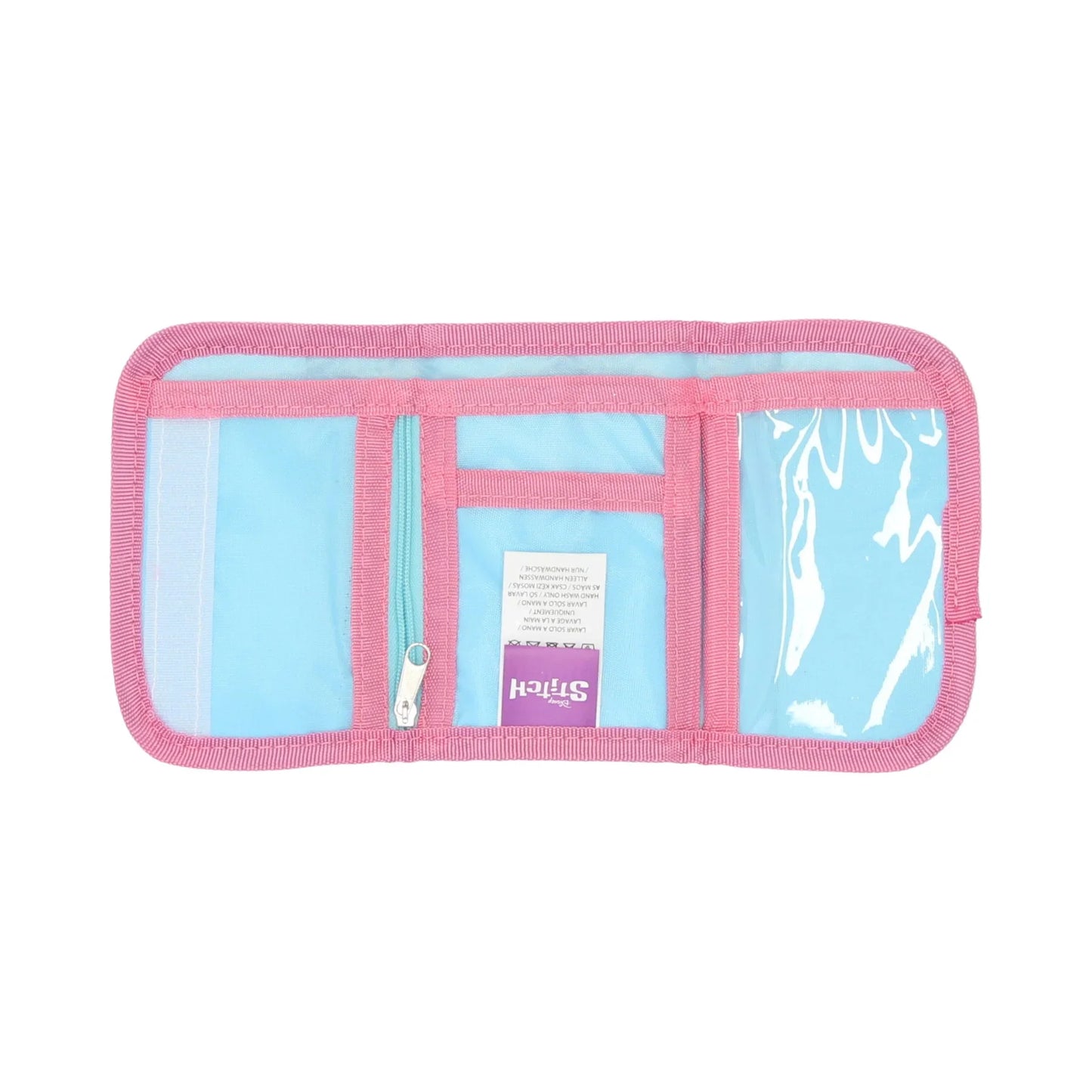 Carteira Stitch Rosa - BONECADA