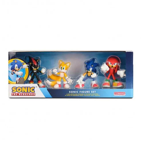 Conjunto 4 figuras Sonic