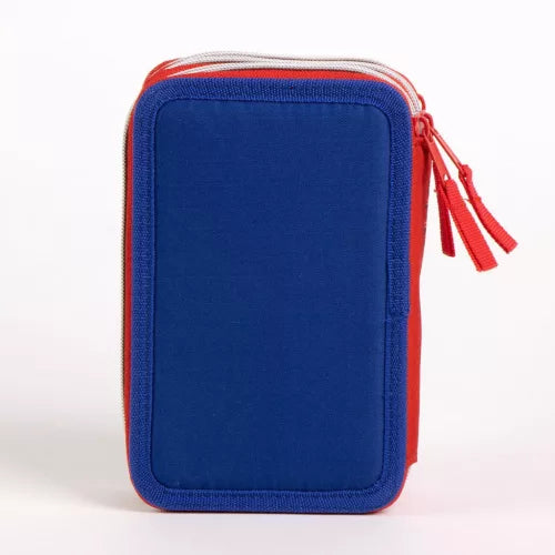 Conjunto Escolar Spiderman Web com estojo triplo