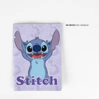 Conjunto Escolar Stitch Angel com estojo transparente - BONECADA