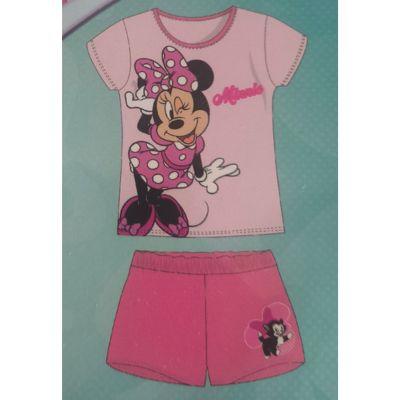 Conjunto T-Shirt e Calções Minnie (3-8 anos)