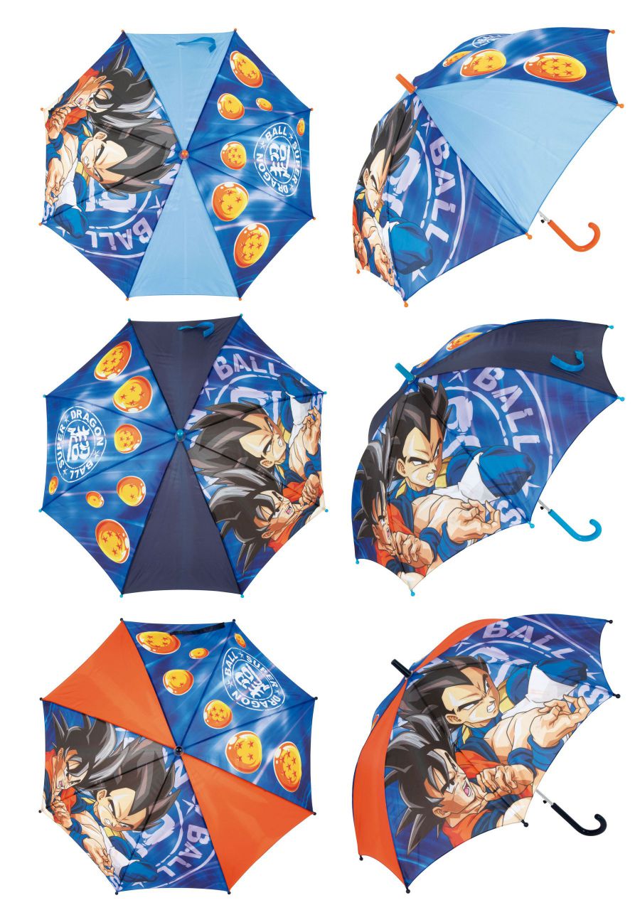 Guarda-chuva Dragon Ball - 3 cores - BONECADA
