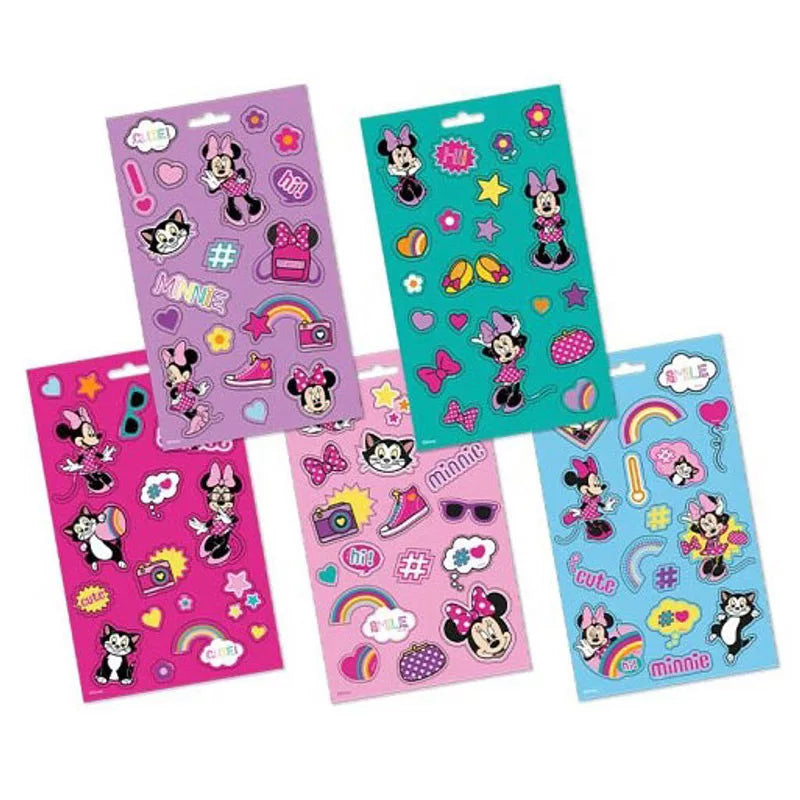 Autocolantes Minnie Cute 5 folhas