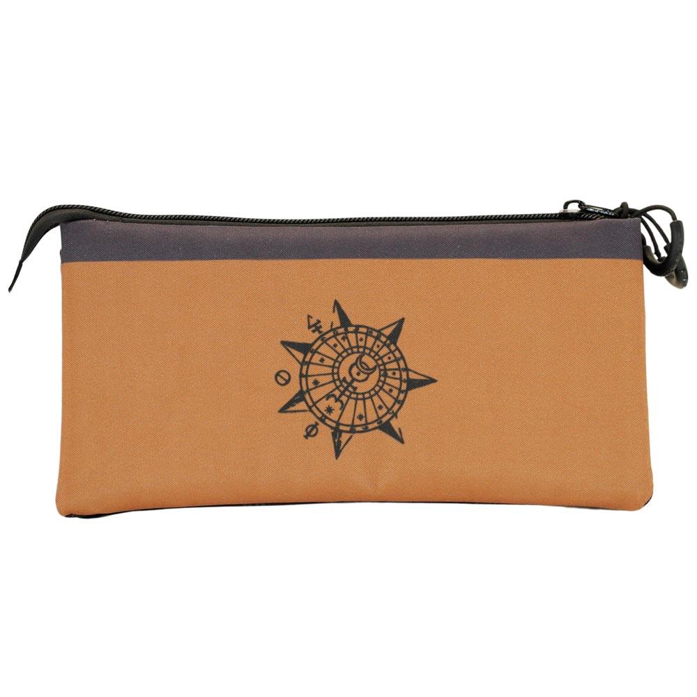 Estojo Triplo Harry Potter Hogwarts - BONECADA