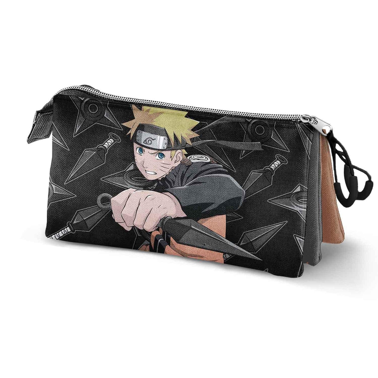 Estojo Triplo Naruto Weapons - BONECADA