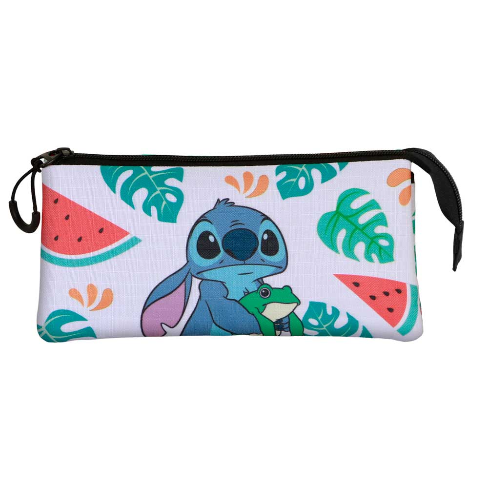 Estojo Triplo Stitch Sapo