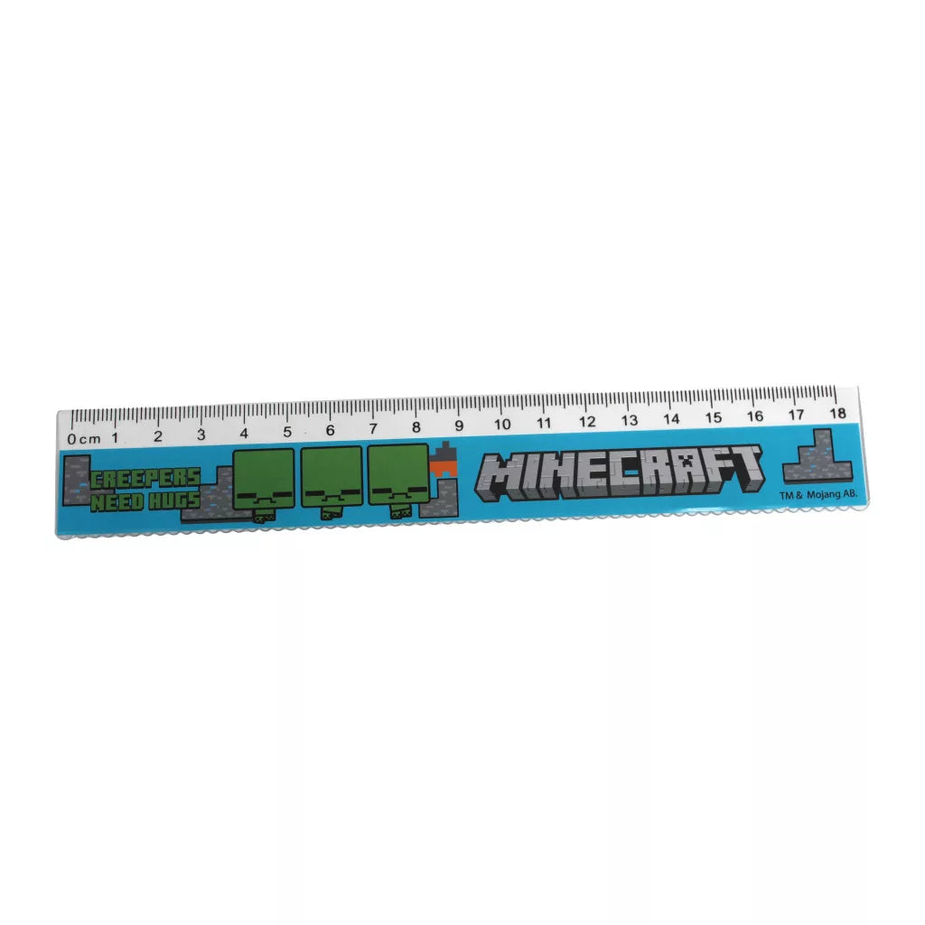 Conjunto escolar Minecraft Creepers Need Hugs (7 peças)