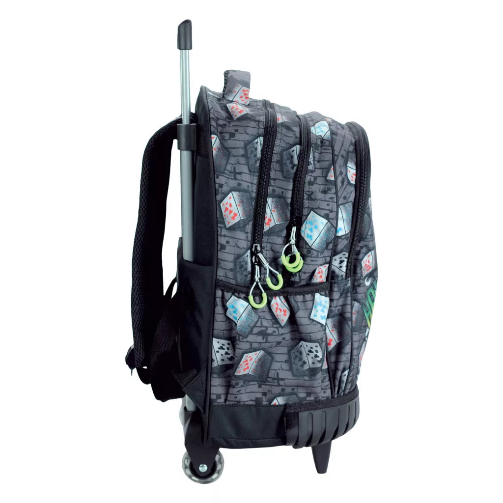Mochila Trolley Minecraft Metro Art 46 cm