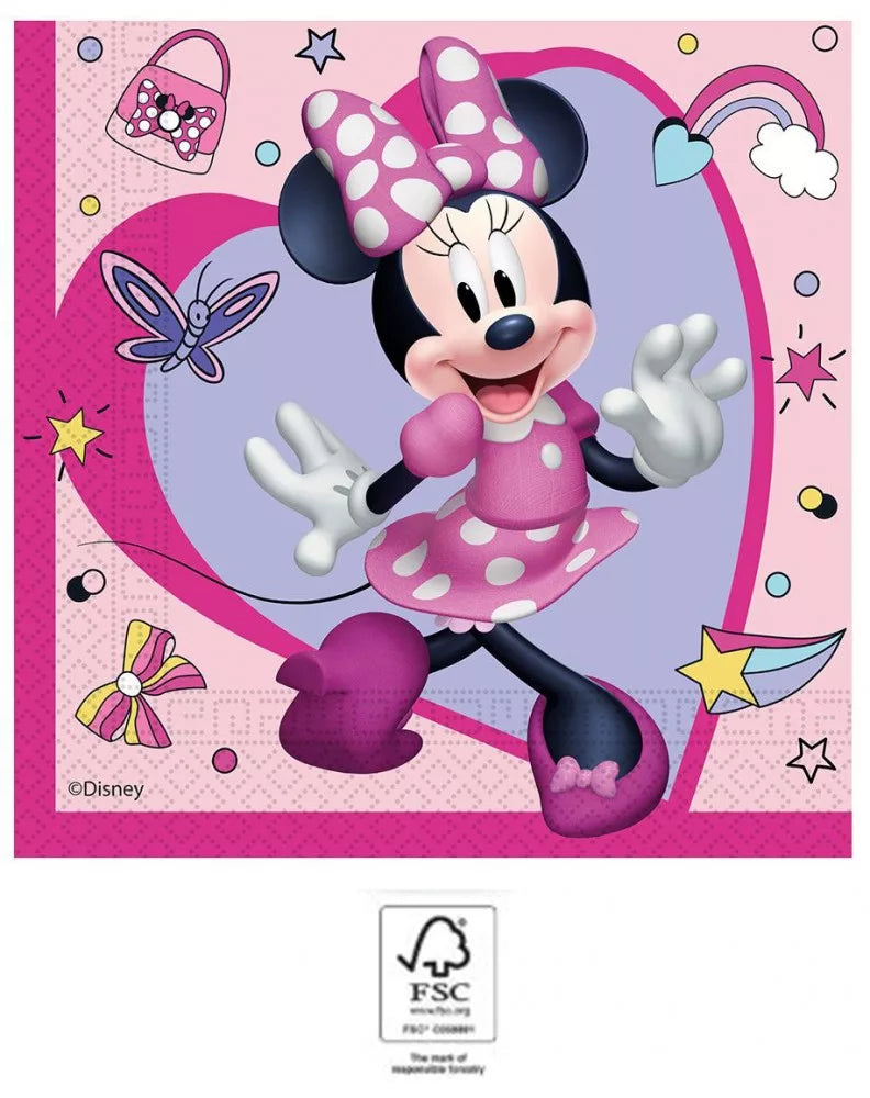 Guardanapos de papel Minnie Junior (20 unidades)