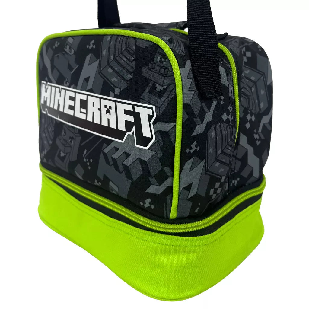 Lancheira Térmica Minecraft Camo Terra - BONECADA