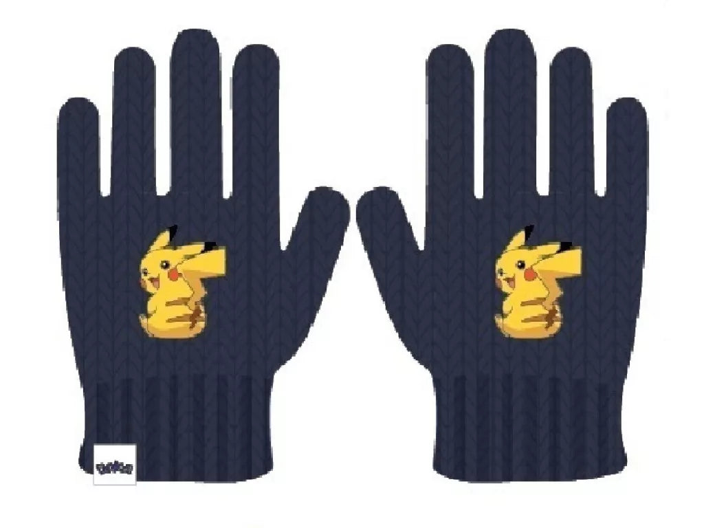 Luvas Pokémon Pika - BONECADA