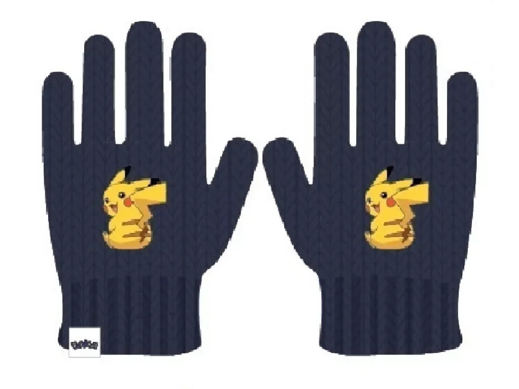 Luvas Pokémon Pika - BONECADA