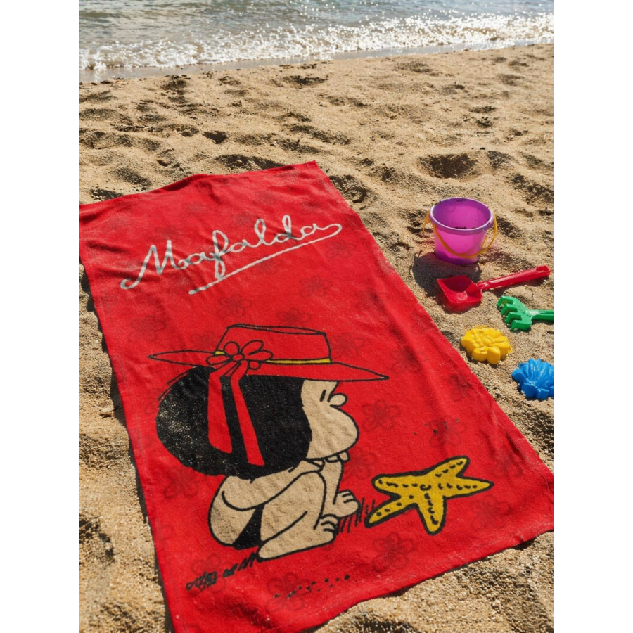 Toalha de Praia microfibra Mafalda