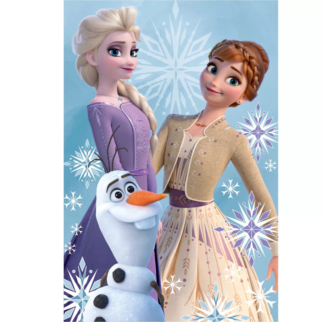 Manta Polar Frozen Olaf and Sisters (100x150) - BONECADA