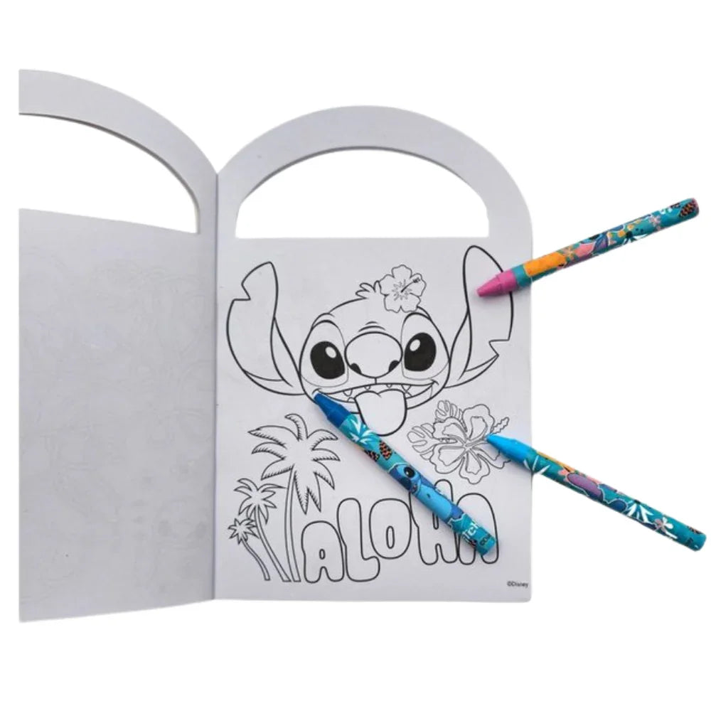 Mini Set de Colorir Stitch 14x13 cm - BONECADA