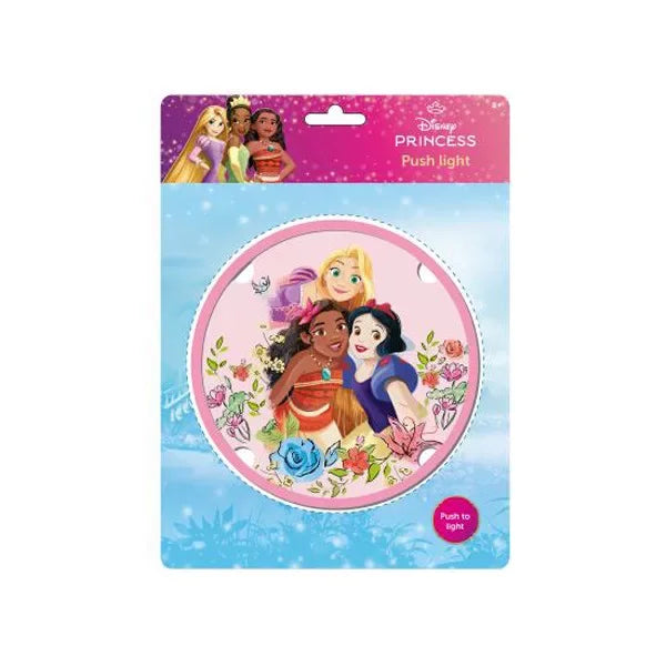 Lâmpada LED de empurrar Princesas Disney