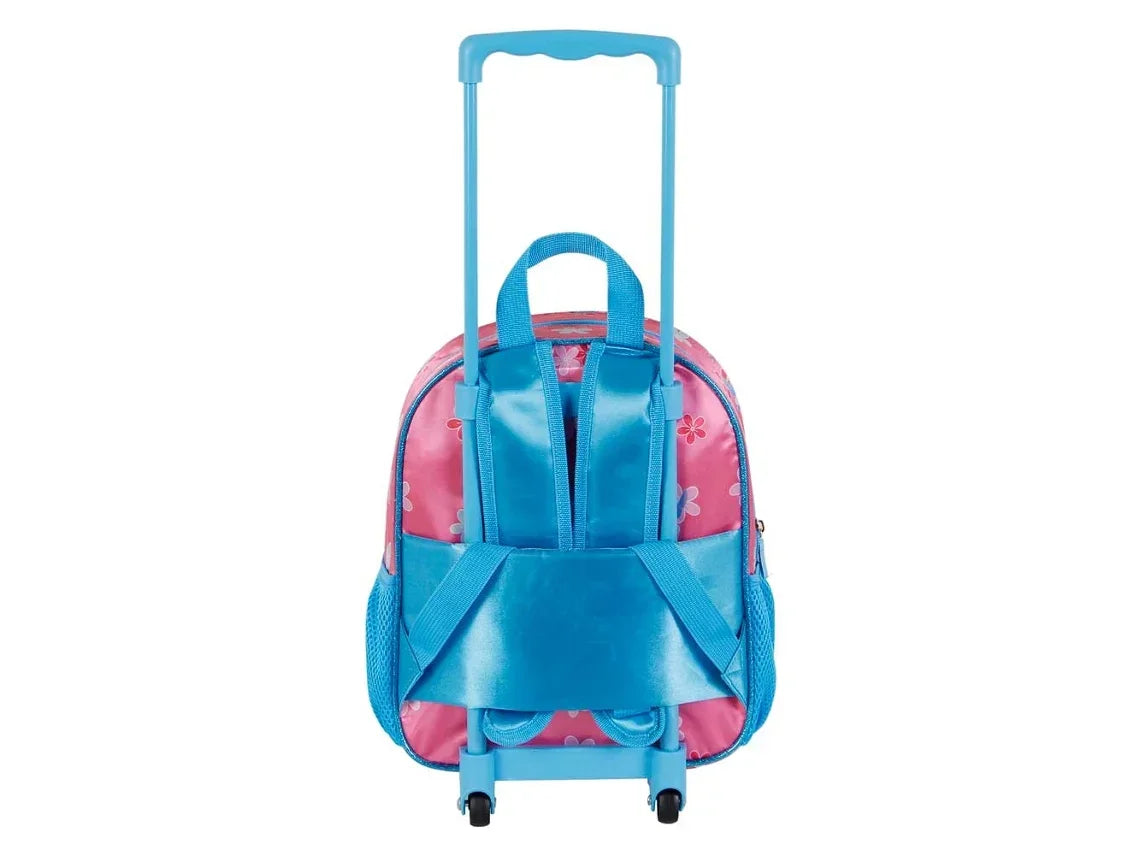 Mochila 3D com Rodas pré-escolar Stitch Match - BONECADA