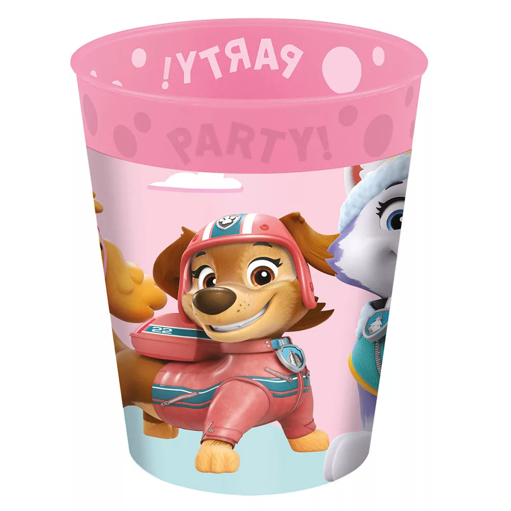 Copos reutilizáveis Patrulha Pata Skye e Everest (4 unidades)