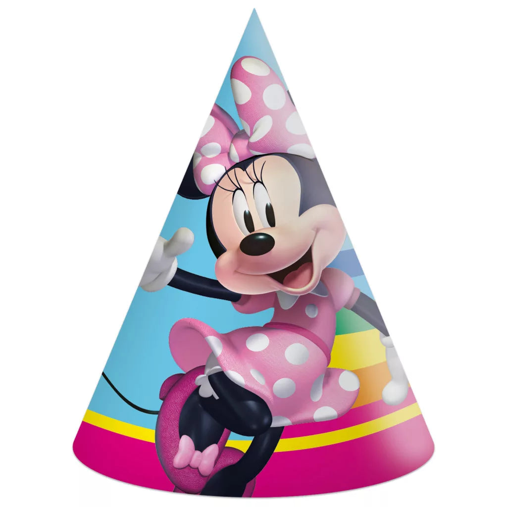 Chapéus de festa Minnie make me smile (6 unidades)