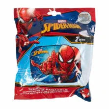 Par de para-sóis laterais para carro do Homem-Aranha, embalagem infantil colorida, 44x35cm.