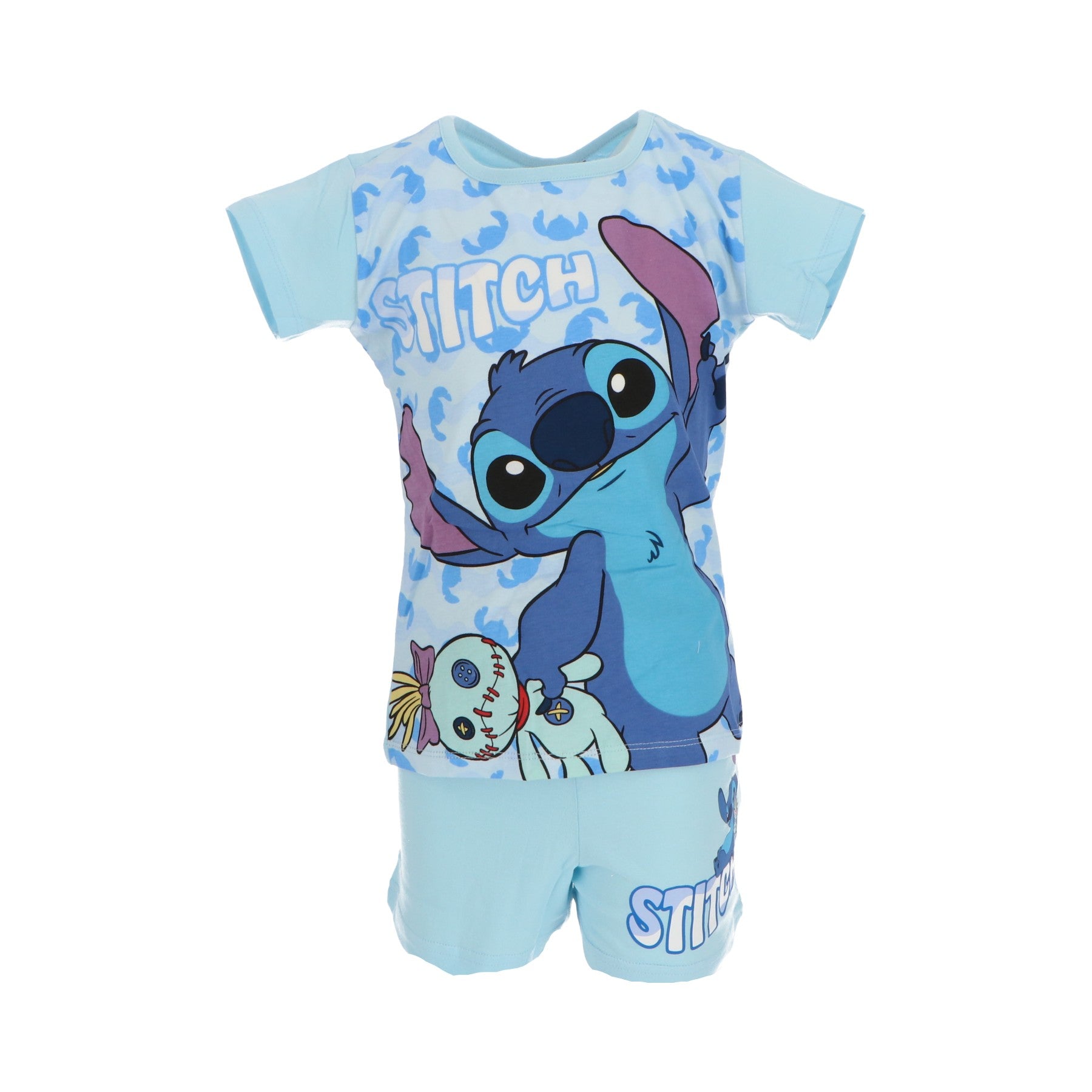 Pijama manga curta Stitch - BONECADA