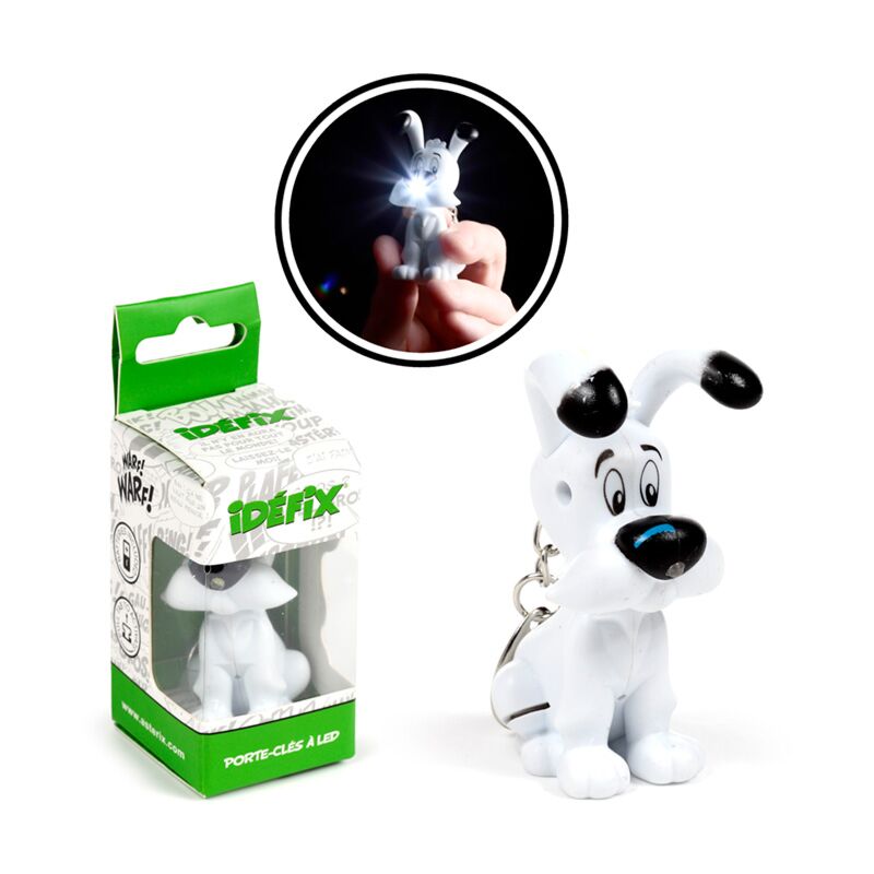 Porta-chaves LED com luz - Ideiafix
