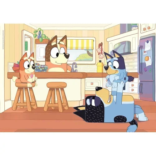 Puzzle 104 peças Bluey - BONECADA
