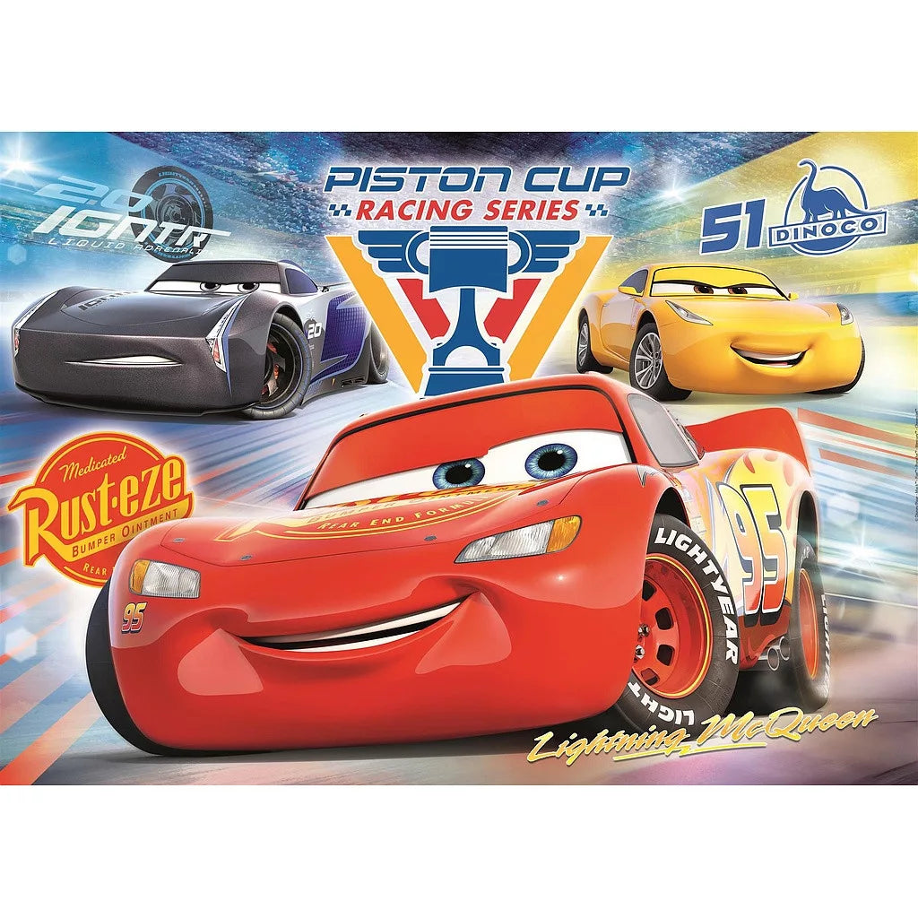 Puzzle 104 peças Cars Piston