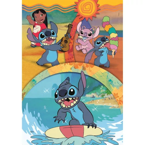 Puzzle 104 peças Stitch - BONECADA