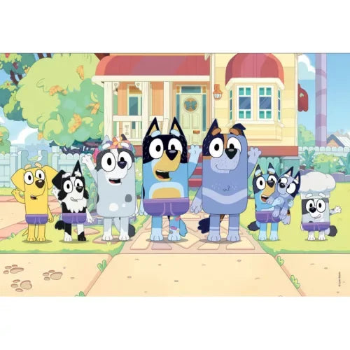 Puzzle 2x60 peças Bluey - BONECADA