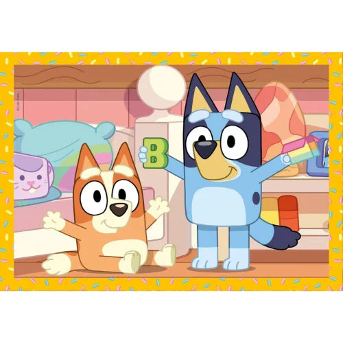 Puzzle 4 em 1 Bluey